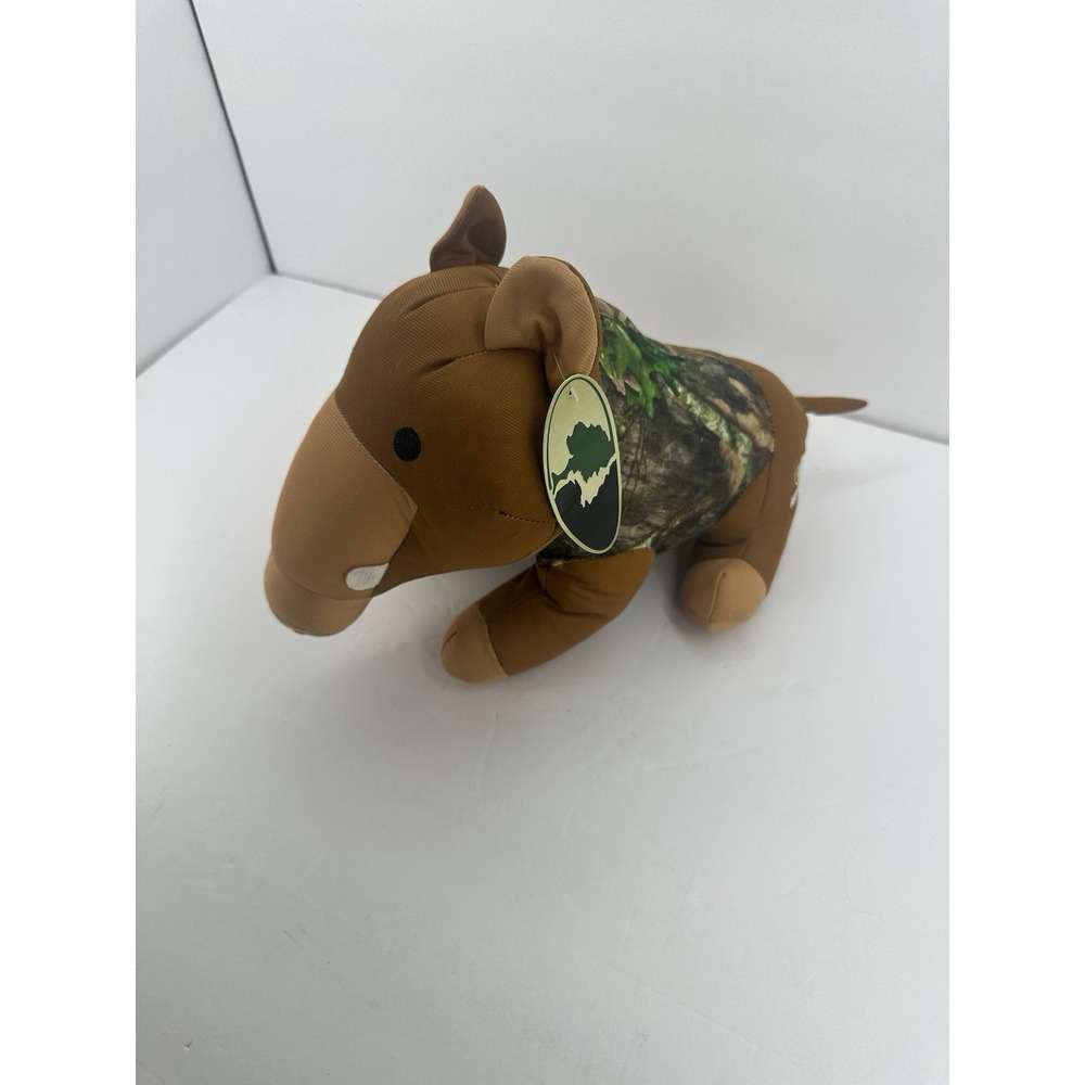 Mossy Oak Camouflage Warthog 12"‎ Plush Toy Hunters Fisherman Men Boys Gift